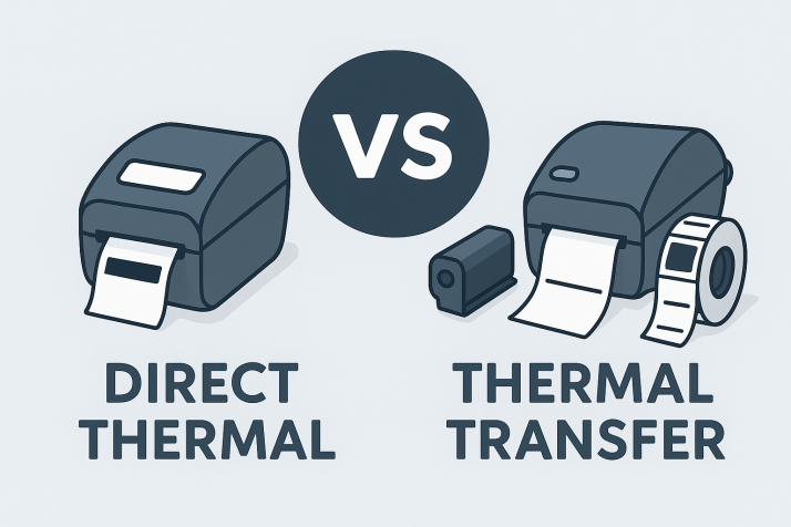 Otsene termoprint ja termotransfeer: mis vahe on?