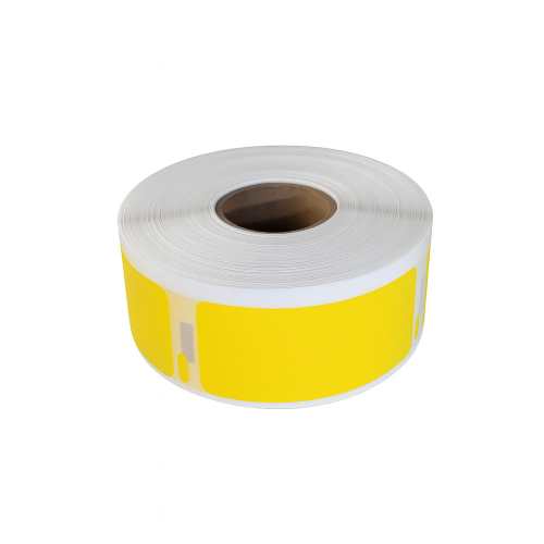 Dymo 11352 ühilduvad sildid kollane, 25 x 54mm, 500 silti