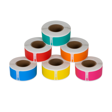 Dymo 11352 colored ühilduvad sildid