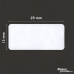 Dymo 11353 Eemaldatav ühilduvad sildid, 13 x 25mm, 1000 silti