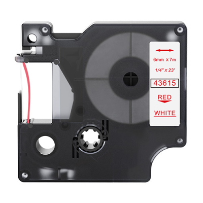 Dymo 43615 ühilduv lettering lint