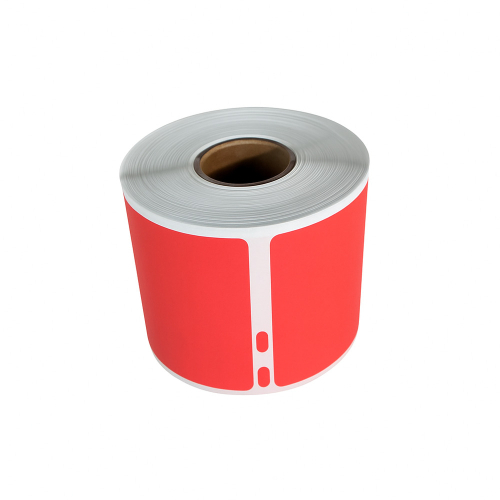 Dymo 2133399 ühilduvad sildid punane, 101 x 54mm, 220 silti