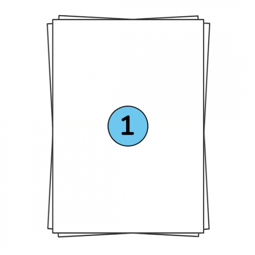 A4 lehtsildid 210 x 297 mm, 100 silti