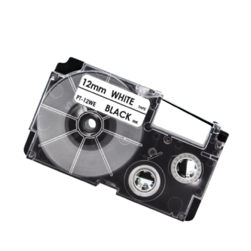 Casio XR-12WE ühilduv letter lint